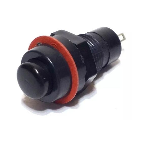 Imagem de Kit Com 100 Chaves Botão Ds-211 Com Trava Preta