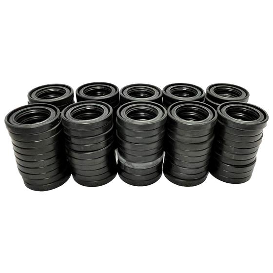 Imagem de Kit com 100 unidades de Retentor Inferior Da Direção Hidráulica para Renault Logan 2007 Até 2013