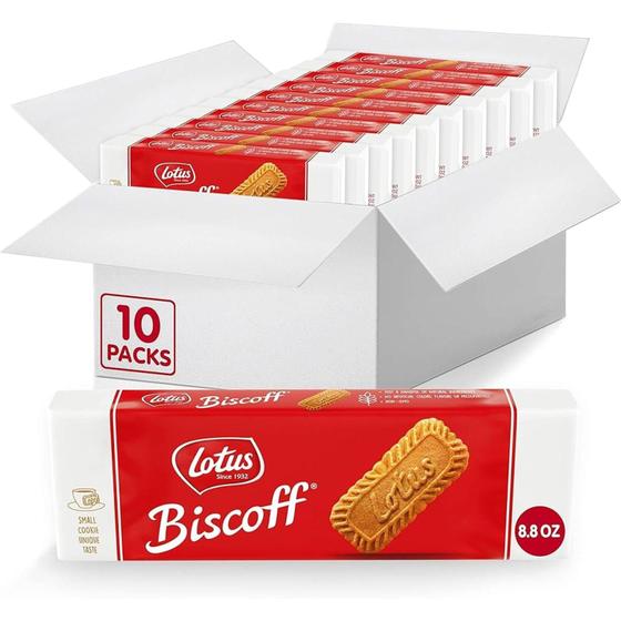 Imagem de Kit Com 10Pc Biscoito Belga Lotus Biscoff 250G