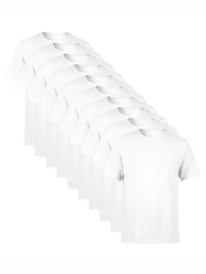 Imagem de Kit Com 12 Camisetas Poliéster Revenda