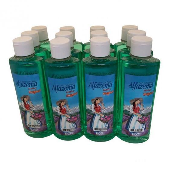 Imagem de Kit com 12 Deo-Colonia Alfazema Halley  Original 120 ml