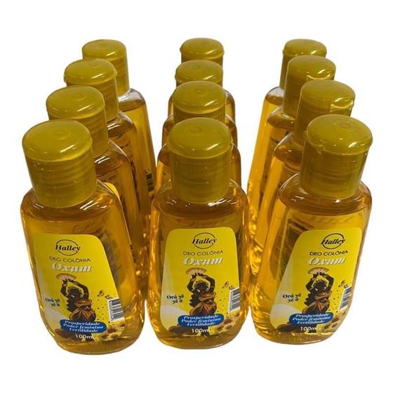 Imagem de Kit Com 12 Deo-Colônia Orixá Oxum Halley 100Ml