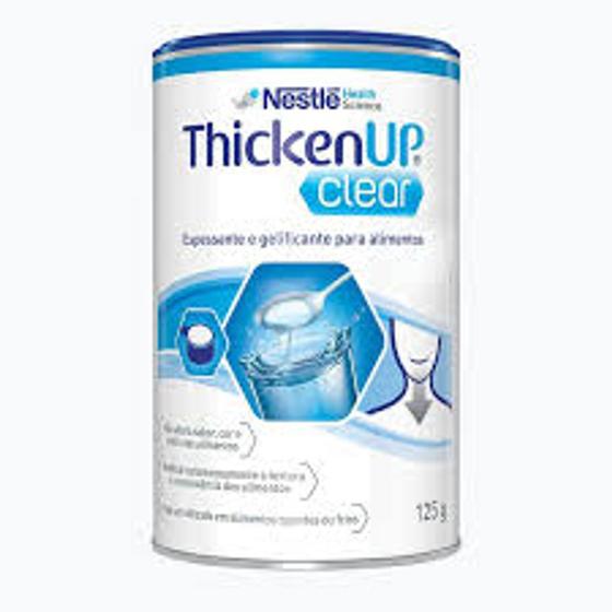 Imagem de kit com 12 espessante alimentar thicken up clear 125g nestlé