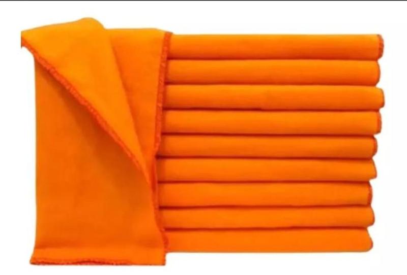 Imagem de Kit com 12 flanelas pano para limpeza toalhas multifuncional de casa 28x38cm