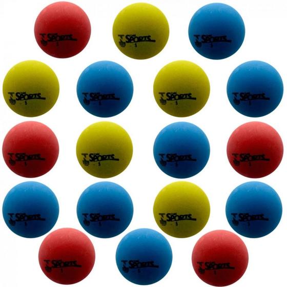 Kit com 18 Bolinhas para Frescobol de Borracha N : 3 Bel Menor preço em Kit com 18 Bolinhas para Frescobol de Borracha N : 3 Bel