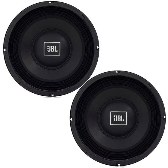 Imagem de Kit com 2 Alto Falantes JBL 8PX 100Wrms 8 Ohms 8 Polegadas