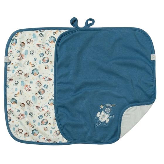Imagem de Kit Com 2 Babinhas Hug Espacial Azul Nimbus