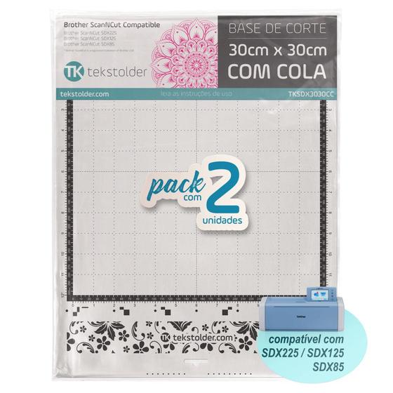Imagem de Kit com 2 Bases De Corte 30x30 Brother ScanNCut SDX (com cola)