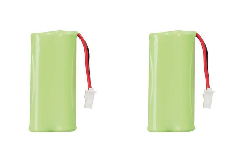 Imagem de Kit Com 2 Bateria 2,4V 600Ma Para Telefone Sem Fio Intelbras