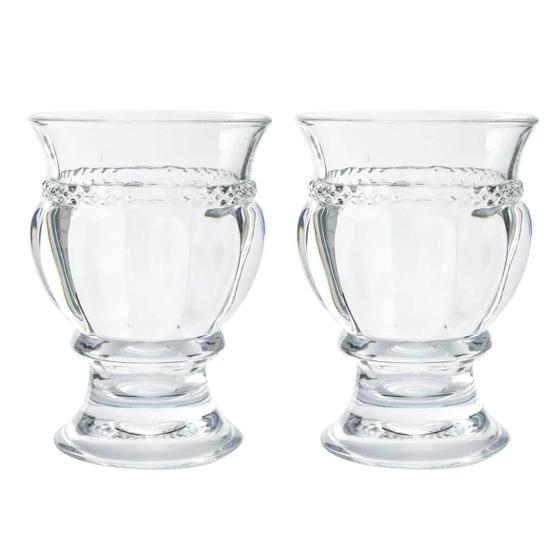 Imagem de Kit com 2 Cachepot Vasinho Multiuso de Cristal 150ml