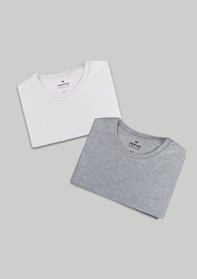 Imagem de Kit Com 2 Camisetas Masculinas Básicas