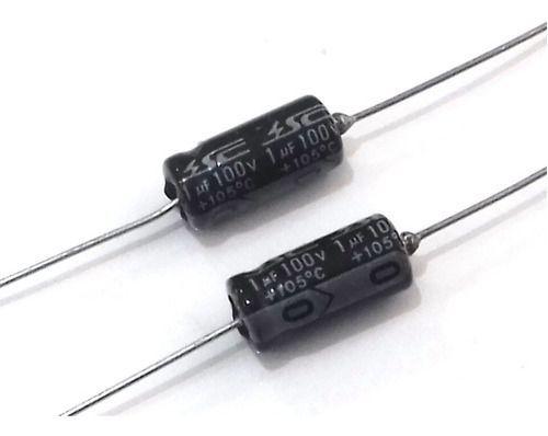 Imagem de Kit Com 2 Capacitor 1uf 100v Axial Valvulado Marshall Fender