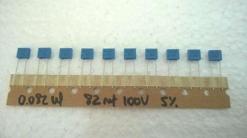 Imagem de Kit Com 2 Capacitor Poliester 0,082uf 82nf 100v Epcos