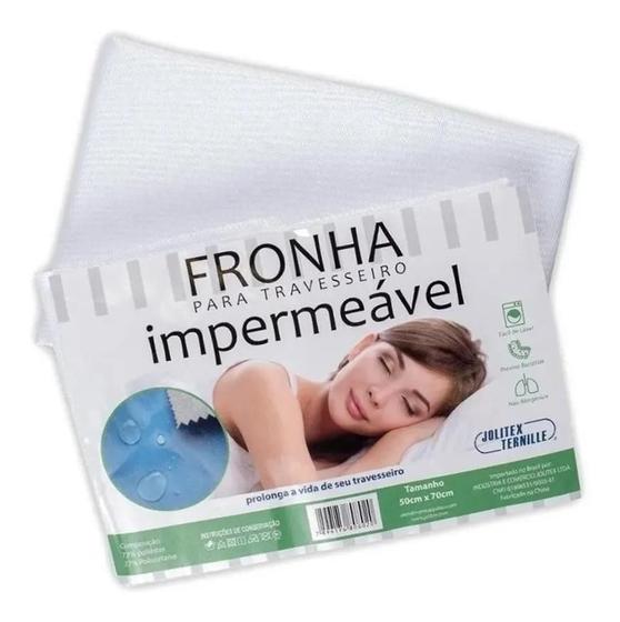 Imagem de Kit Com 2 Capas Impermeável Anti-alérgico Fácil De Lavar