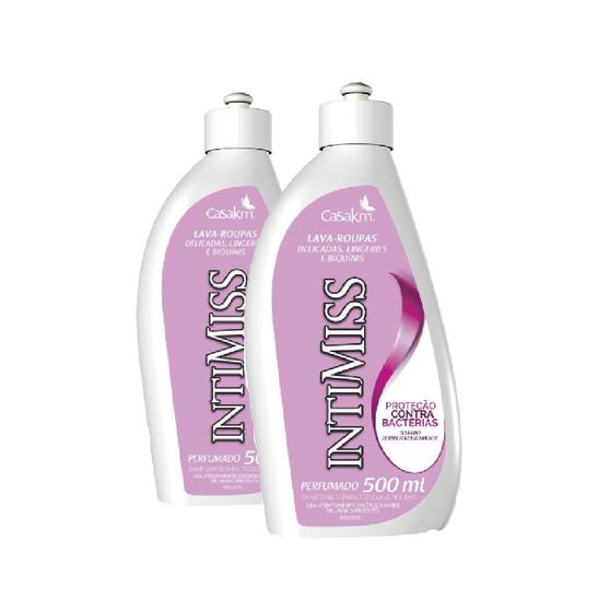 Imagem de Kit com 2 Casa Km Intimiss Perfumado Líquido Frasco 500ml