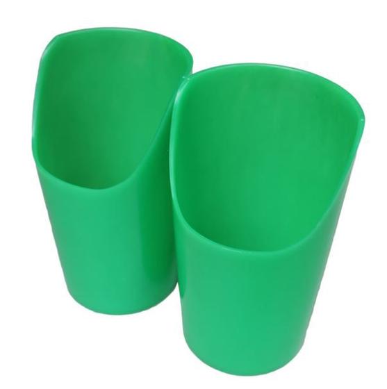 Imagem de Kit com 2 Copos Recortados - Large Flexi Cup -  Ark Therapeutic