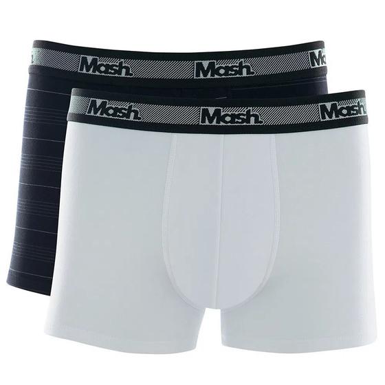 Imagem de Kit Com 2 Cuecas Boxer Cotton Algodão Mash - Ref. 110.09