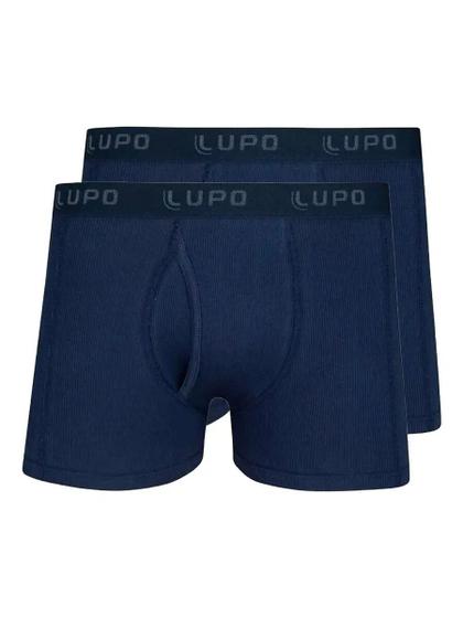 Imagem de Kit com 2 Cuecas Boxer Lupo com Abertura 660-002