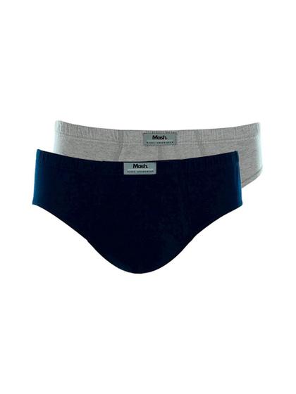 Imagem de Kit com 2 Cuecas Slip Mash 074.59 Plus Size Colorido