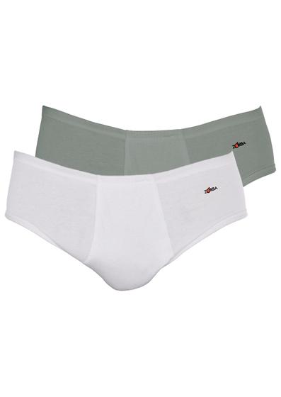 Imagem de Kit com 2 Cuecas Slip Zorba com Abertura 172 Colorido