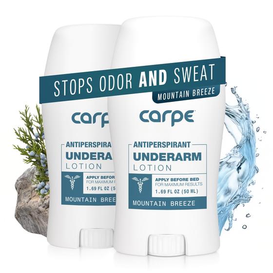 Imagem de Kit com 2 Desodorantes Carpe Underarm Antitranspirante Mountain Breeze