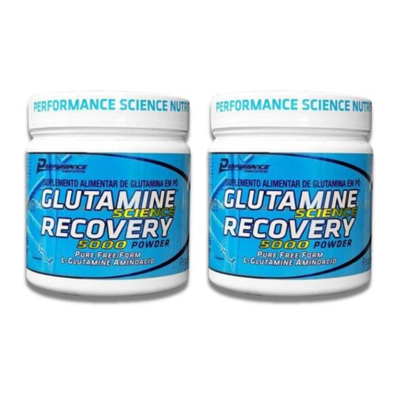 Imagem de Kit com 2 Glutamine Recovery 5000 Performance 300g