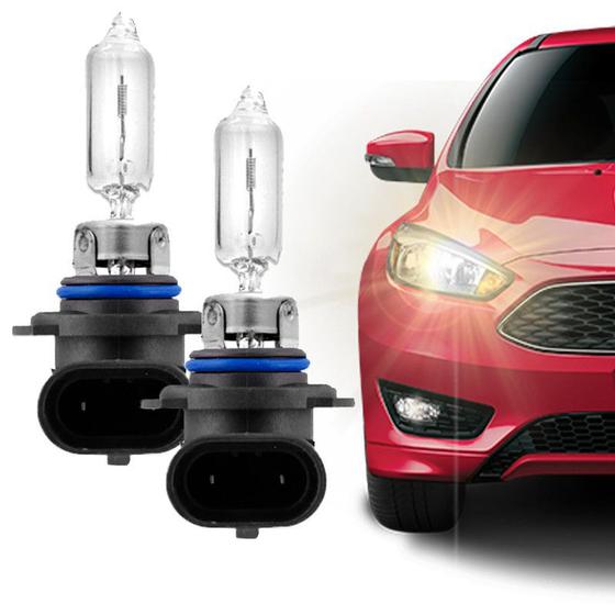 Imagem de Kit com 2 Lâmpadas Automotivas Halógena (9005) HB3 12v 60w P20d para Farol