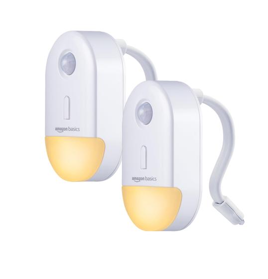 Imagem de Kit com 2 Lâmpadas de Sensor de Movimento Amazon Basics para Vaso Sanitário