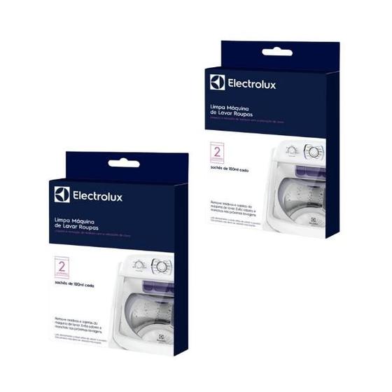 Imagem de Kit com 2 Limpa Máquinas Electrolux  Para Máquinas Sempre Impecáveis