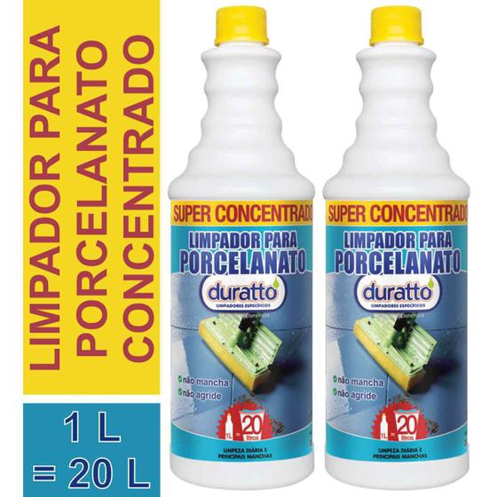 Imagem de KIT COM 2 LIMPADOR PARA PORCELANATO DURATTO 1lt CADA