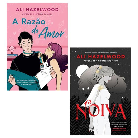 Imagem de Kit com 2 livros da Ali Hazelwood - Noiva + A razão do amor