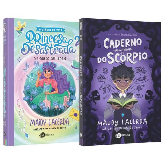 Imagem de Kit com 2 livros - O diário de uma princesa desastrada 2 + O caderno de maldades do Scorpio