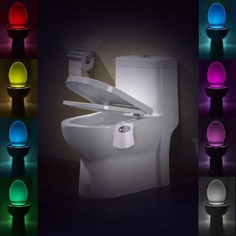 Imagem de Kit com 2 Luminária Vaso Sanitário Light Bowl Com Sensor