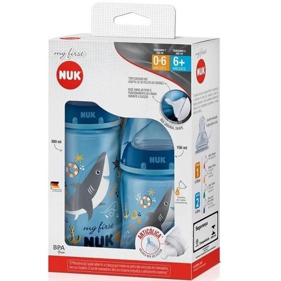 Imagem de Kit com 2 Mamadeiras my first 150ML/300ML nuk