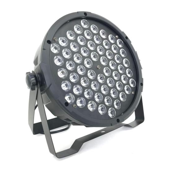 Imagem de Kit Com 2 Par Led Slim 60 Led Rgbwa Jdb 605 X 601