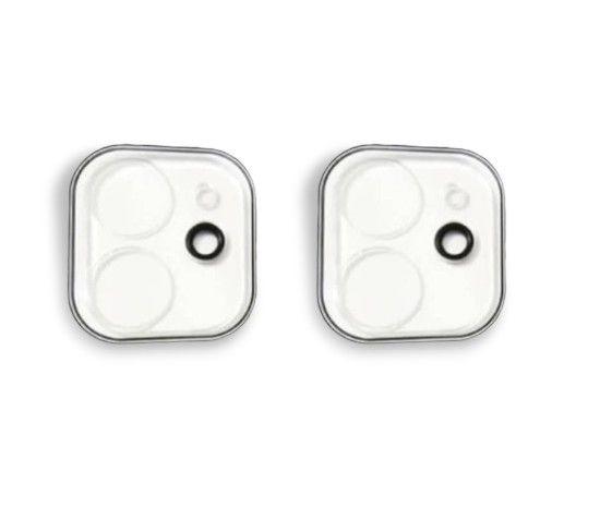 Imagem de Kit Com 2 Películas De Vidro Protetora Para Câmera Compatível Com Iphone 11/12 Mini