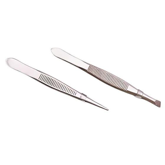 Imagem de Kit com 2 Pinças para Design de Sobrancelha N244600-8-Quanhe