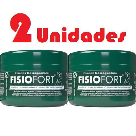 Imagem de Kit com 2 Pomada Massageadora FisioFort 200g