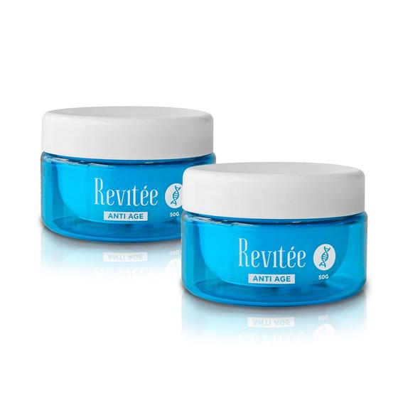 Imagem de Kit com 2 potes de Creme Anti Age - 50g  Linha Revitée