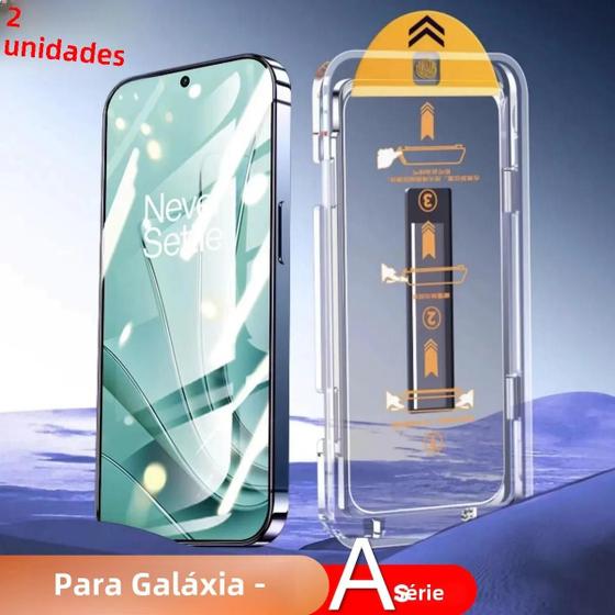 Imagem de Kit com 2 Protetores de Tela de Vidro Temperado para Samsung Galaxy A Series (A73, A71, A55, A54)