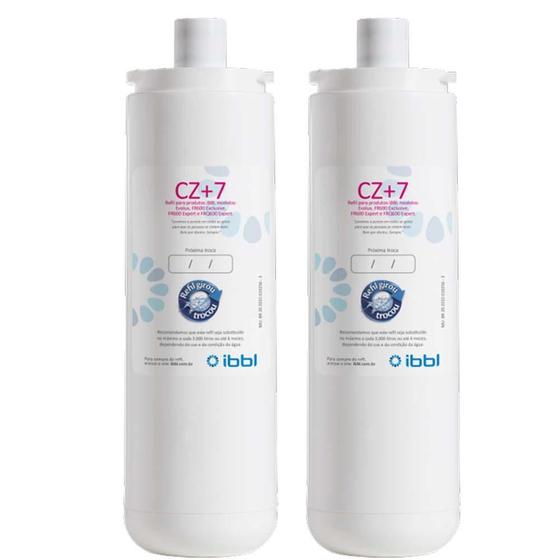 Kit com 2 Refil Filtro IBBL CZ+7 para Purificador de Água IBBL Menor preço em Kit com 2 Refil Filtro IBBL CZ+7 para Purificador de Água IBBL