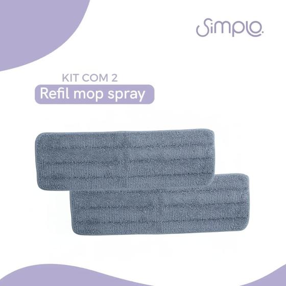 Imagem de Kit com 2 Refil Mop Spray Simplo