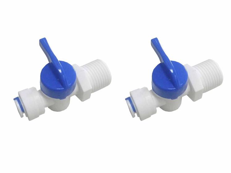 Imagem de Kit Com 2 Registros - Rosca Macho 1/2 X 1/4 Engate Rápido