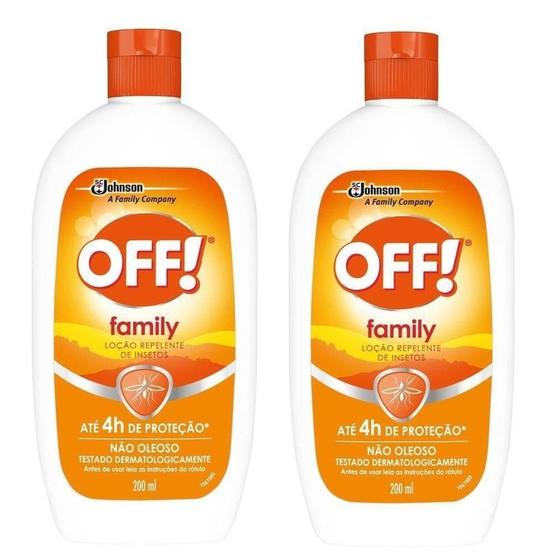 Imagem de Kit Com 2 Repelente Off Family 200ml