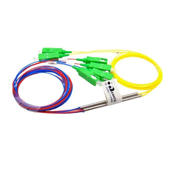 Imagem de Kit Com 2 Splitter Module 1x2 Fbt 1260-1650 Balanceado 50/50