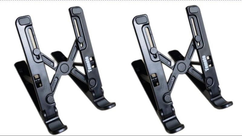 Imagem de kit com 2 SUPORTES DE MESA PARA CELULAR E TABLET
