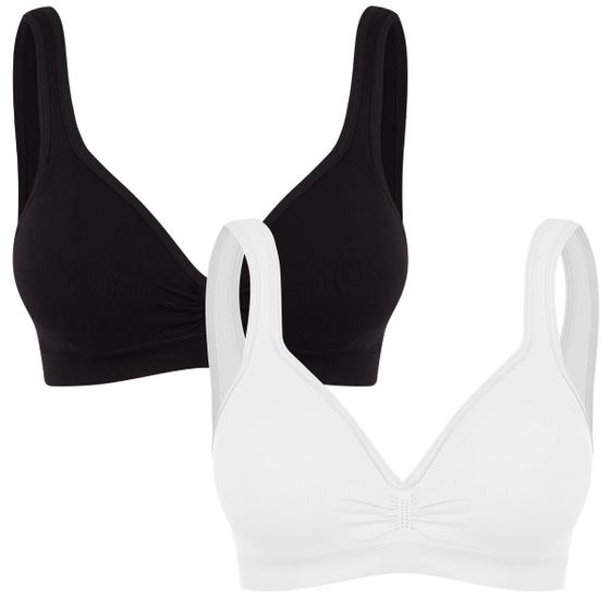 Imagem de Kit Com 2 Sutiã Adulto Feminino Daily T Shirt Trifil