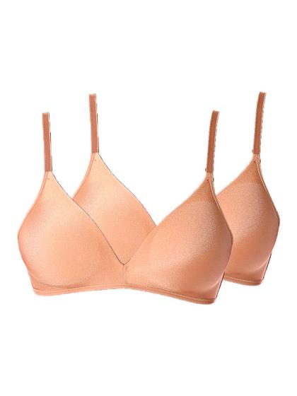 Imagem de Kit com 2 Sutiãs sem Aro com Bojo Paraíso Demillus 63476