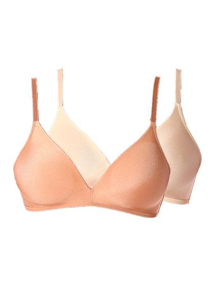Imagem de Kit com 2 Sutiãs sem Aro com Bojo Paraíso Demillus 63476