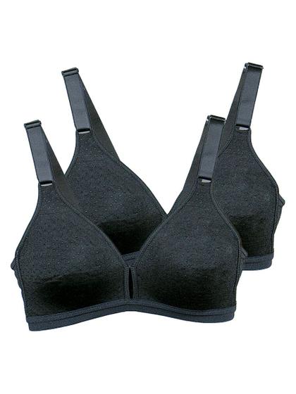 Imagem de Kit com 2 Sutiãs sem Aro e sem Bojo Olimpo Demillus 61019